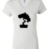 Women's Short Sleeve V-Neck T-Shirt Thumbnail