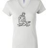 Women's Short Sleeve V-Neck T-Shirt Thumbnail