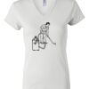 Women's Short Sleeve V-Neck T-Shirt Thumbnail