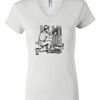 Women's Short Sleeve V-Neck T-Shirt Thumbnail