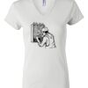 Women's Short Sleeve V-Neck T-Shirt Thumbnail