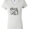 Women's Short Sleeve V-Neck T-Shirt Thumbnail