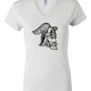 Women's Short Sleeve V-Neck T-Shirt Thumbnail