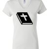 Women's Short Sleeve V-Neck T-Shirt Thumbnail