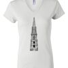 Women's Short Sleeve V-Neck T-Shirt Thumbnail