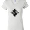 Women's Short Sleeve V-Neck T-Shirt Thumbnail