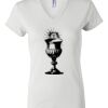 Women's Short Sleeve V-Neck T-Shirt Thumbnail