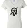 Women's Short Sleeve V-Neck T-Shirt Thumbnail