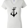 Women's Short Sleeve V-Neck T-Shirt Thumbnail