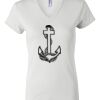 Women's Short Sleeve V-Neck T-Shirt Thumbnail