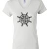 Women's Short Sleeve V-Neck T-Shirt Thumbnail