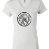 Women's Short Sleeve V-Neck T-Shirt Thumbnail