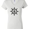 Women's Short Sleeve V-Neck T-Shirt Thumbnail