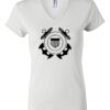 Women's Short Sleeve V-Neck T-Shirt Thumbnail