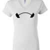 Women's Short Sleeve V-Neck T-Shirt Thumbnail