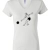 Women's Short Sleeve V-Neck T-Shirt Thumbnail