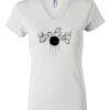 Women's Short Sleeve V-Neck T-Shirt Thumbnail