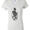 Women's Short Sleeve V-Neck T-Shirt Thumbnail