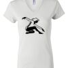 Women's Short Sleeve V-Neck T-Shirt Thumbnail