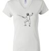 Women's Short Sleeve V-Neck T-Shirt Thumbnail