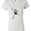 Women's Short Sleeve V-Neck T-Shirt Thumbnail