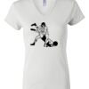 Women's Short Sleeve V-Neck T-Shirt Thumbnail