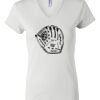 Women's Short Sleeve V-Neck T-Shirt Thumbnail