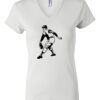 Women's Short Sleeve V-Neck T-Shirt Thumbnail