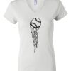 Women's Short Sleeve V-Neck T-Shirt Thumbnail