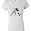 Women's Short Sleeve V-Neck T-Shirt Thumbnail