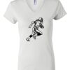 Women's Short Sleeve V-Neck T-Shirt Thumbnail