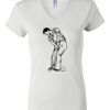 Women's Short Sleeve V-Neck T-Shirt Thumbnail