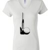 Women's Short Sleeve V-Neck T-Shirt Thumbnail