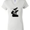 Women's Short Sleeve V-Neck T-Shirt Thumbnail