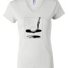 Women's Short Sleeve V-Neck T-Shirt Thumbnail