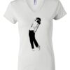 Women's Short Sleeve V-Neck T-Shirt Thumbnail