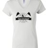 Women's Short Sleeve V-Neck T-Shirt Thumbnail