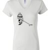 Women's Short Sleeve V-Neck T-Shirt Thumbnail