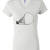 Women's Short Sleeve V-Neck T-Shirt Thumbnail