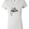 Women's Short Sleeve V-Neck T-Shirt Thumbnail