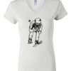 Women's Short Sleeve V-Neck T-Shirt Thumbnail