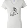 Women's Short Sleeve V-Neck T-Shirt Thumbnail