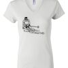 Women's Short Sleeve V-Neck T-Shirt Thumbnail