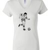 Women's Short Sleeve V-Neck T-Shirt Thumbnail