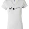 Women's Short Sleeve V-Neck T-Shirt Thumbnail