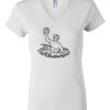 Women's Short Sleeve V-Neck T-Shirt Thumbnail