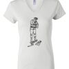 Women's Short Sleeve V-Neck T-Shirt Thumbnail