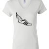 Women's Short Sleeve V-Neck T-Shirt Thumbnail