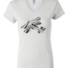 Women's Short Sleeve V-Neck T-Shirt Thumbnail