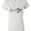 Women's Short Sleeve V-Neck T-Shirt Thumbnail